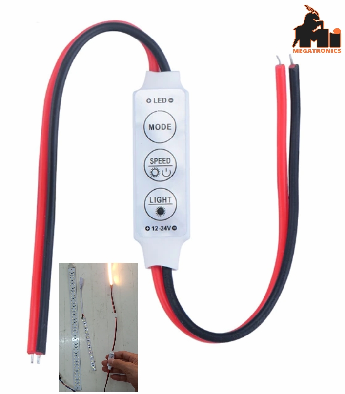 12-24v led controller three button monochrome manual online dimmer flash monochr