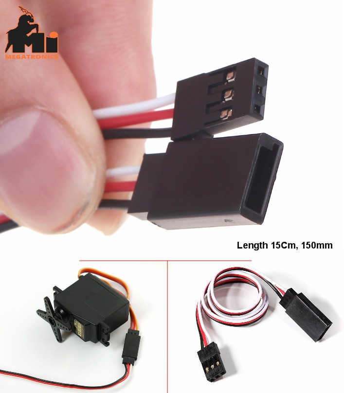 15cm ESC Servo Extension Cable Lead Wire 9g 12g et