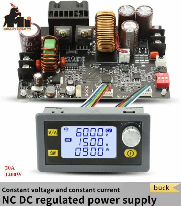 XY6020L 1200W20A CNC Voltage Regulator buck step down Power Supply DC Adjustable