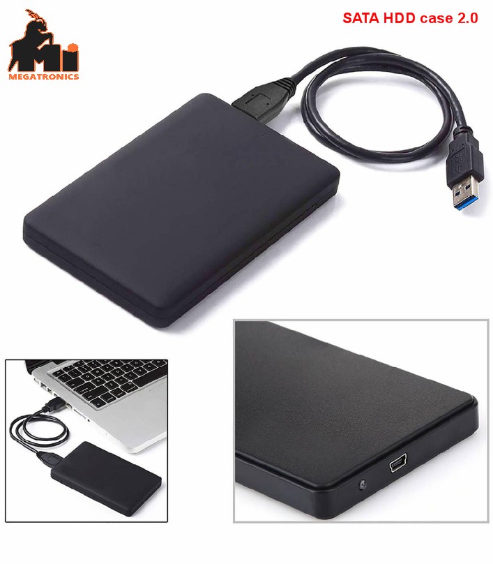caddy USB 2.0 HDD Case 2.5 inch Hard Disk Case Enclosure SATA to USB 2.0 SSD Ada