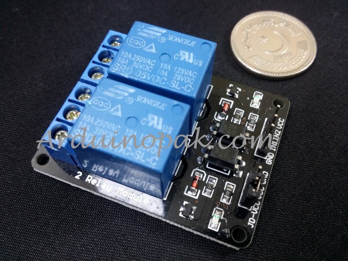 5V 2 Channel Relay Module For Arduino ARM PIC AVR 