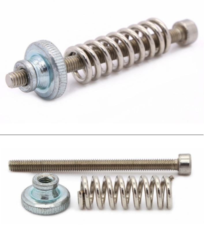 3D printer bed Leveling spring M3 screw components