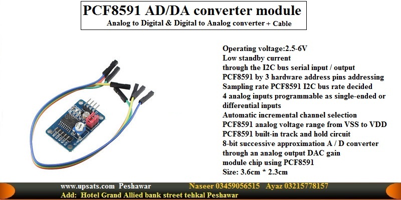 ADC/DAC PCF8591 Analog to digital Converter