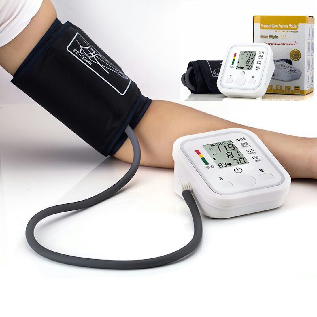 Blood Pressure Monitor with Voice function Digital