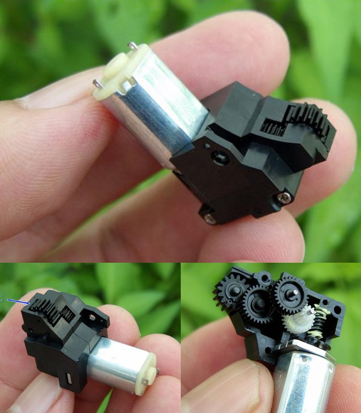 Miniature Gear Motor DC3-5V Silent High Torque DIY