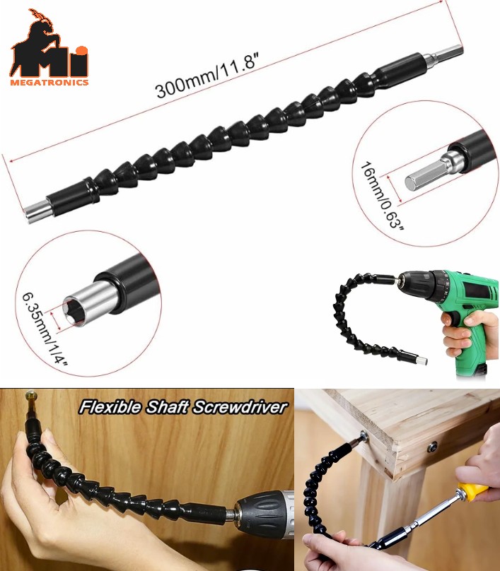 Drill Flexible shaft extension screw driver Connection Hose Universal Extension 