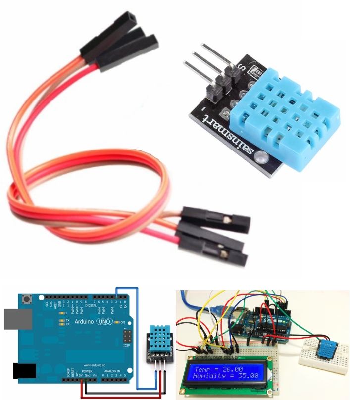 DHT11 Relative Temperature Humidity Sensor Module Arduino temperature sensor