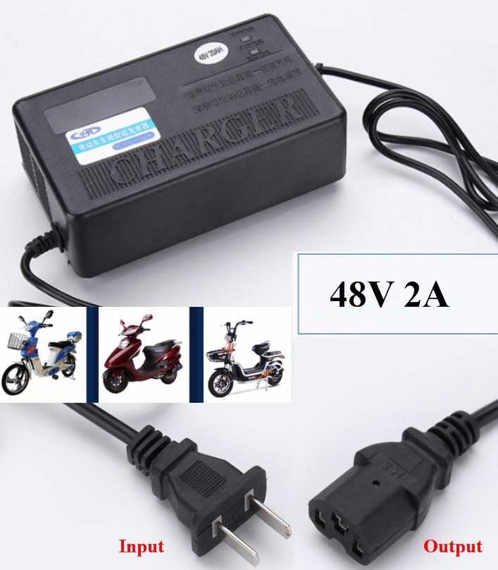 Ebike Electric bicycle charger 48V 2A Deep Cycle