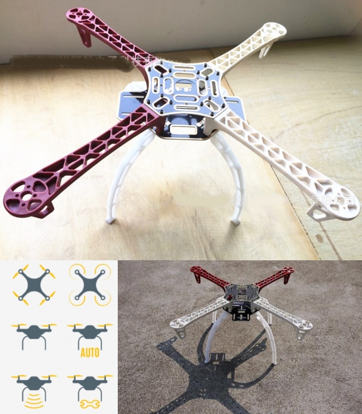 F450 V2 Quadcopter 4 Axis Frame with Landing gear chassis