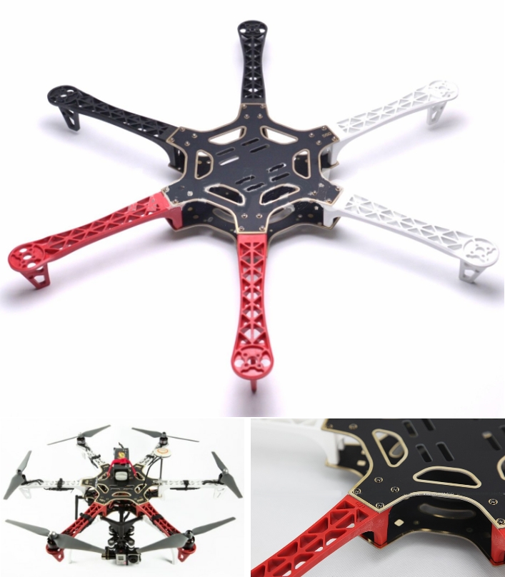 DJI Flamewheel F550 Frame Hexcopter chassis