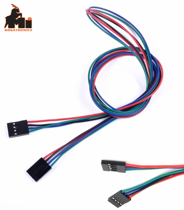 2PCS Cable Female-Female 4Pin 70CM Jumper Wire for Arduino 3D Printer Reprap