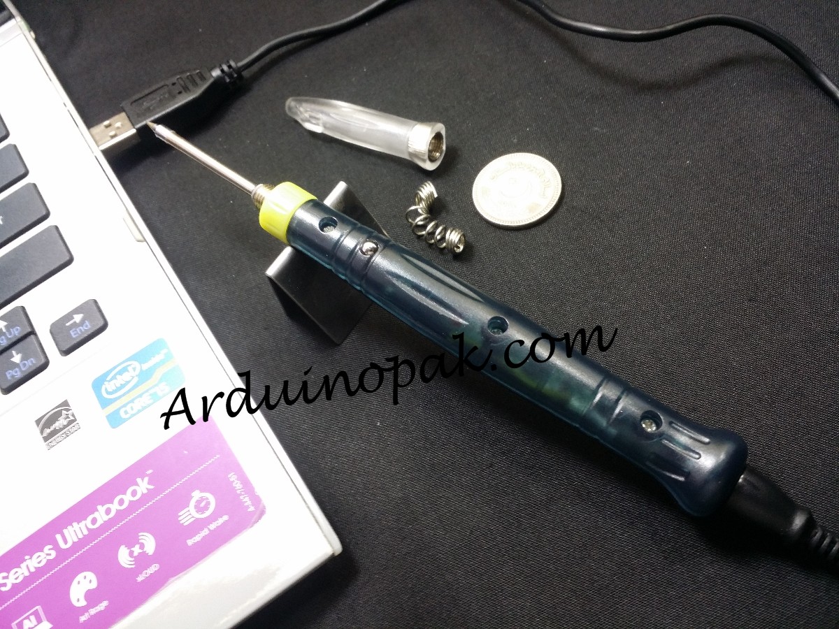 5V USB 8W Soldering iron, soldering wire and Stand DC soldering iron