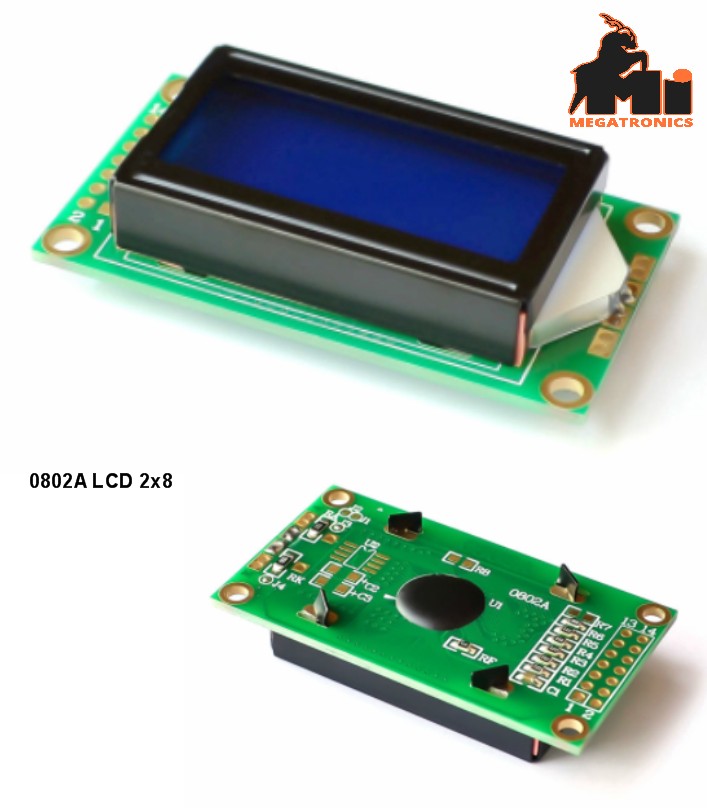 0802 0802A LCD Screen LCD Display Module