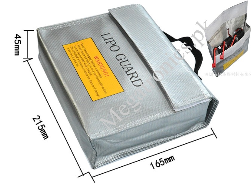 LiPo Li-Po Battery Fireproof Safety Guard Safe Bag battery bag