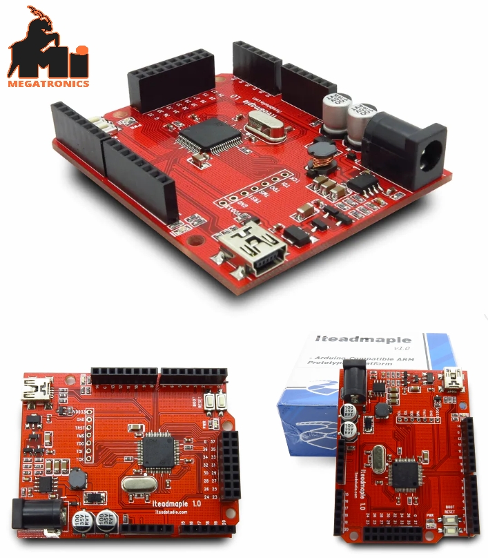 STM32 Arduino iteadMaple Leaf 32Bit processor Cortex M3 Microcontroller 72Mhz 12