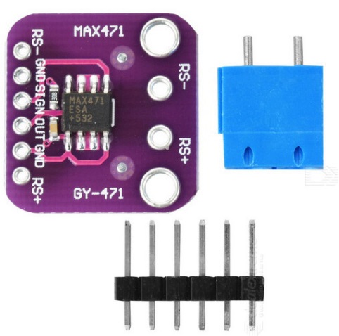 GY-471 3A Range MAX471 Current and voltage Sensor 