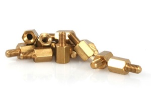 M3 Male to Female Brass Hex Standoff Spacer 12+6mm