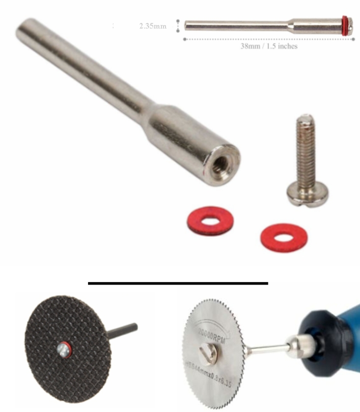 Drill disk connecting rod mandrel rotary tool Wheel Dremel tool