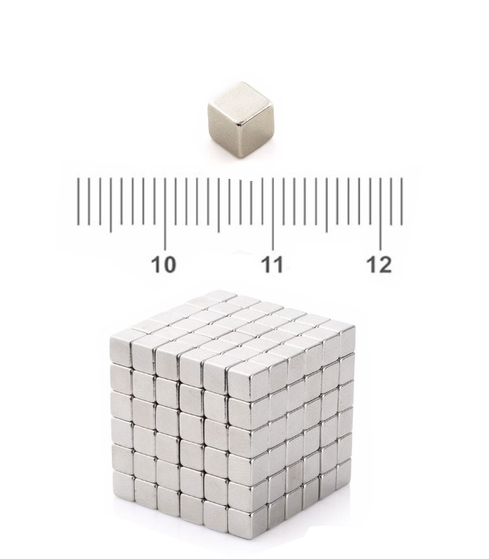 1 piece 6.35mm Square super strong NdFeB Magnet