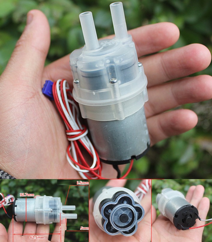 12V self-priming water pump small diaphragm piston