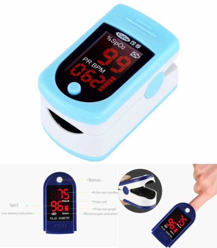 Portable finger Pulse Oximeter FDA Approved