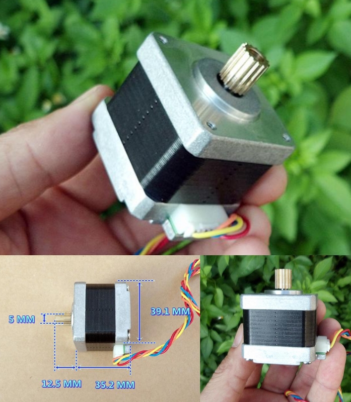 stepper motor 1.8 degree 1.3A 0.18Nm Two-phase four wire