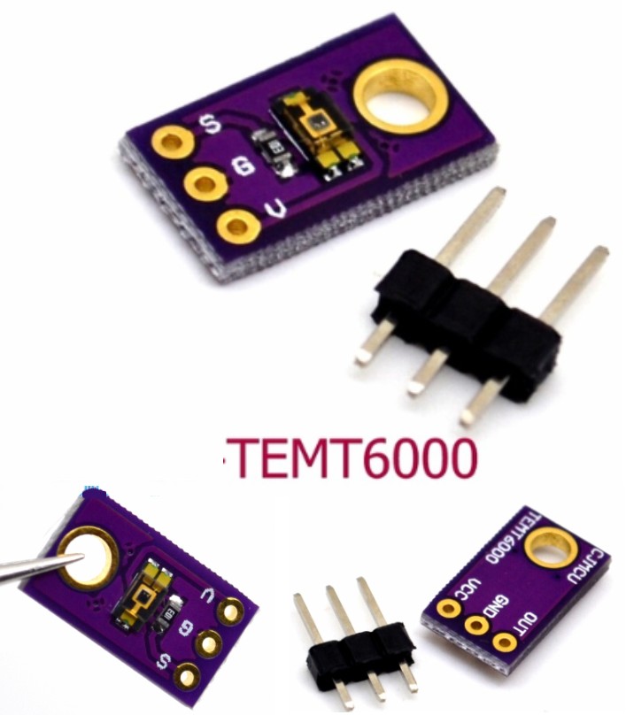 TEMT6000 Light Sensor Professional Module PIC ARM 