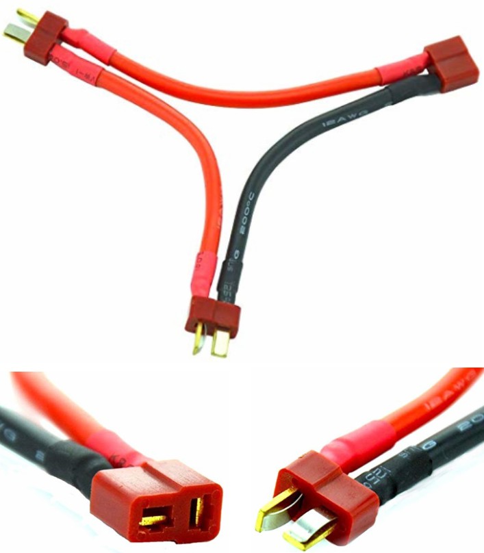 T-Plug Series Battery Connector Cable Extension wire
