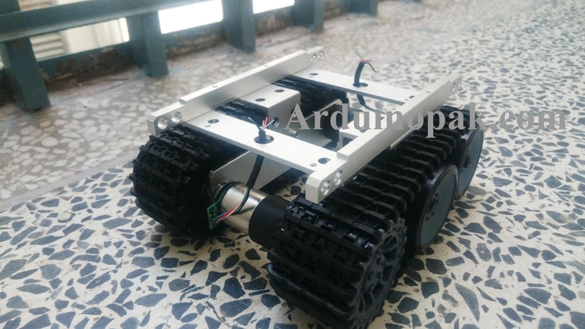 Intelligent Robot Tank Crawler Robotic Chassis Cat