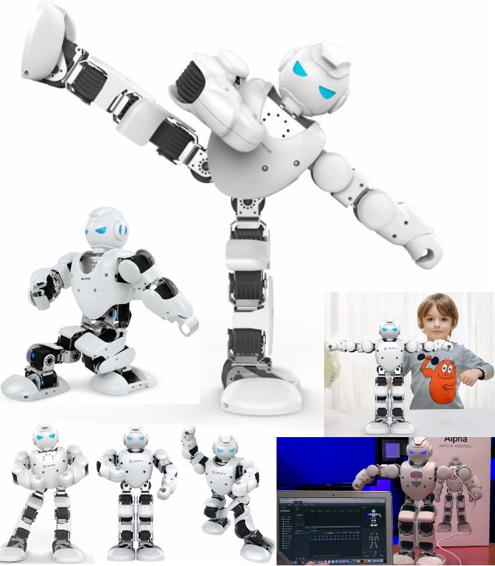 UBTECH Alpha1 humanoid ROBOT chassis with 16 servo
