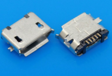Mobile micro USB SMD data charging Connector jack
