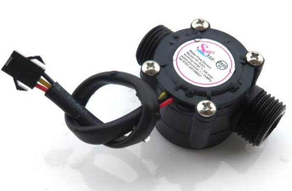 DN15 YF-S201 3 wires water flow meter sensor 