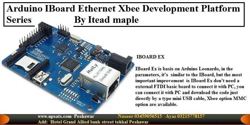 IBOARD EX Development Board ATmega32U4 Platform wi