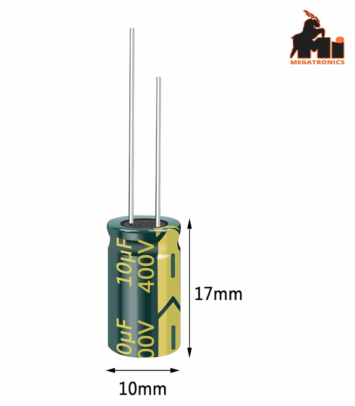400V 10UF electrolytic capacitor 10*17MM