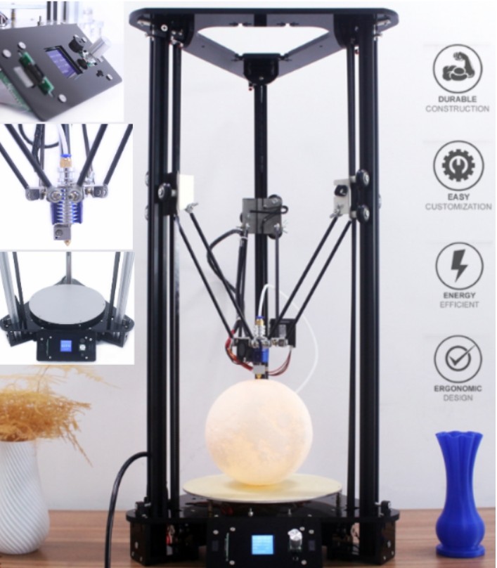 Anycubic Delta Kossel 3D Printer Education DIY V2