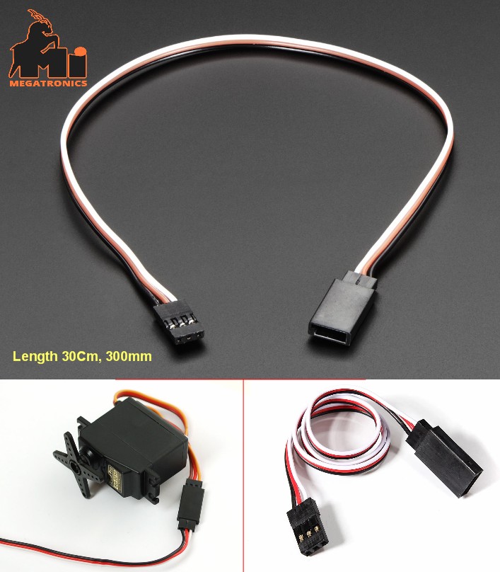 30cm ESC Servo Extension Cable Lead Wire 9g 12g et