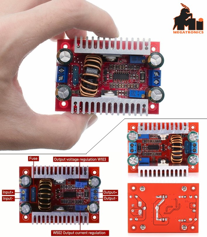 15A 400W DC-DC Step up Boost Converter Constant Current Power Supply Module