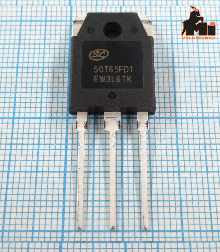 50T65FD1 SGT50T65FD1 IGBT MOSFET 650V 50A TO-3P Transistor
