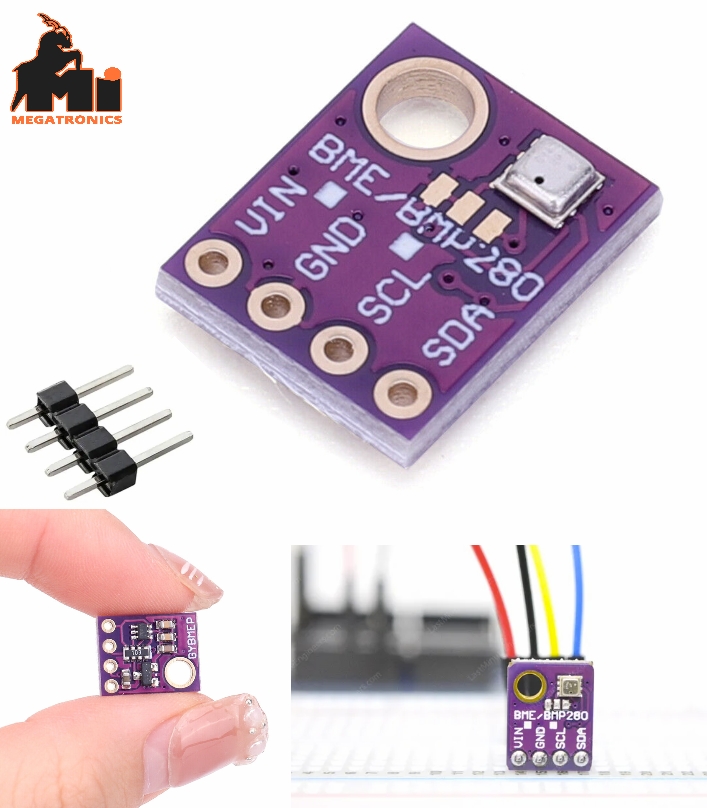 BME280 GY-BME280-5V Temperature Humidity atmospheric Pressure Barometric SPI I2C