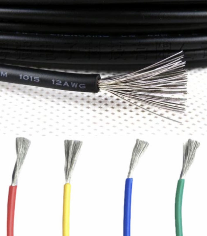 Black Ul1015 wire cable 12awg tinned copper 105 degree UL Certification