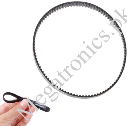 280mm Timing Belt Closed Loop Rubber For 2GT 6mm