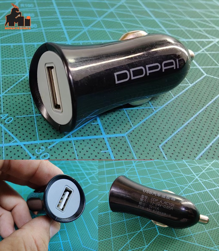 Car USB charger 12v to 24v out 5V 1A Cigarette Lighters Socket