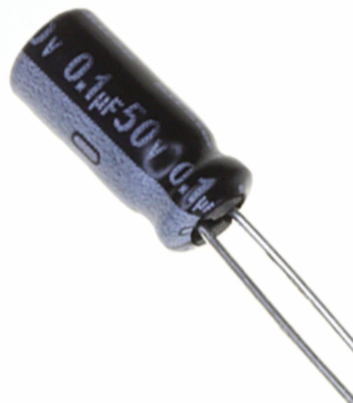 0.1uF 100nF Electrolytic capacitor 50V 5x11mm 105c