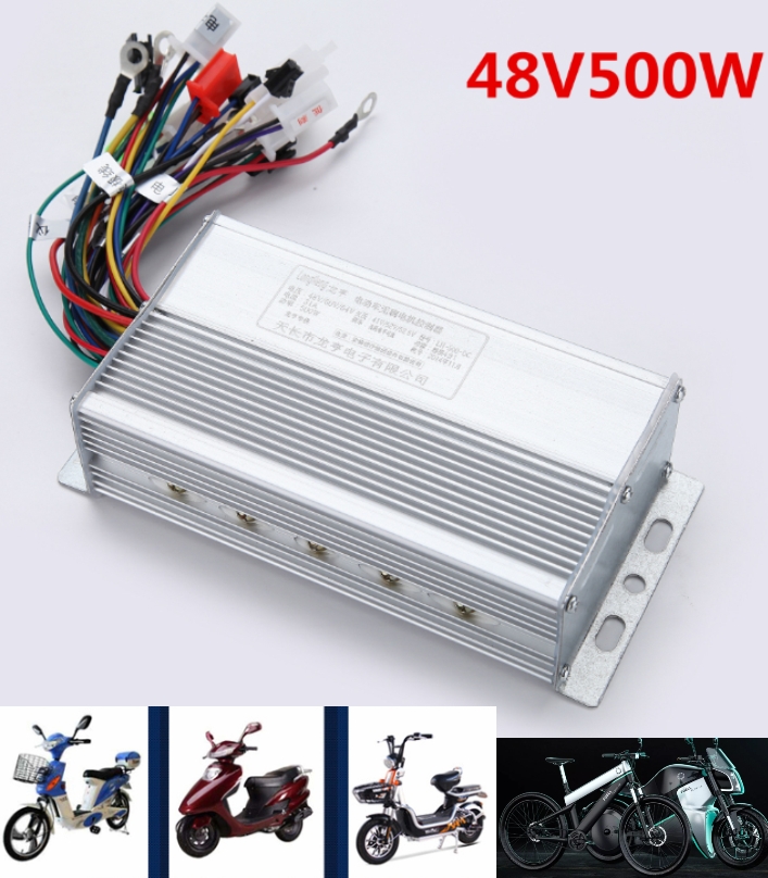 48v 350w Brushless Motor Controller Speed E-bike Electric