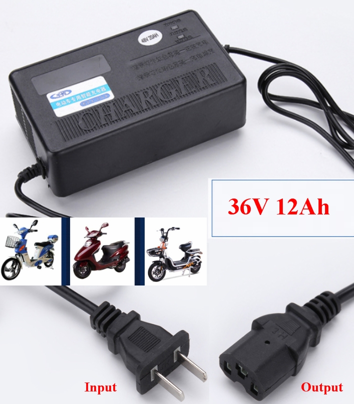 Ebike Electric bicycle charger 36V 2A Deep Cycle EV charger