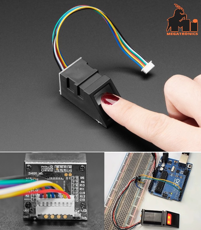 Fingerprint Sensor JM-101B AS608 FPM10A fingerprint module Socket Header Cable