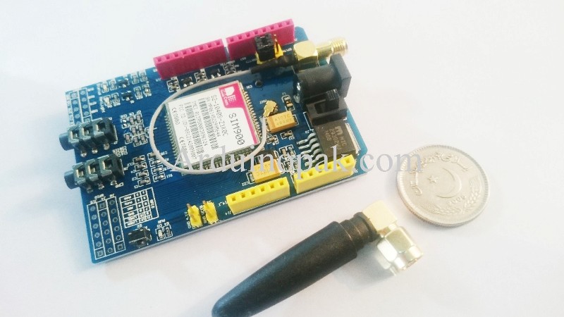 GPRS GSM SIM900 Arduino Shield  Wireless Module + 