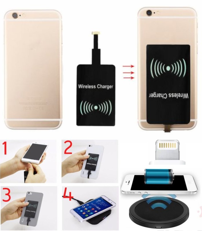 Qi iPhone 6 6 Plus Wireless Charging Receiver iOS