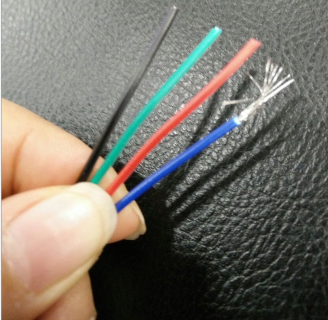 4 wires connection wire UL1007 1M jumper cable