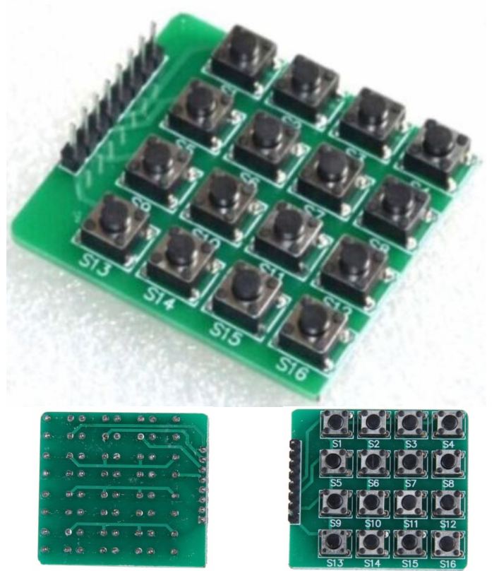 4x4 Matrix 16 Keypad Keyboard Button Tool for Arduino